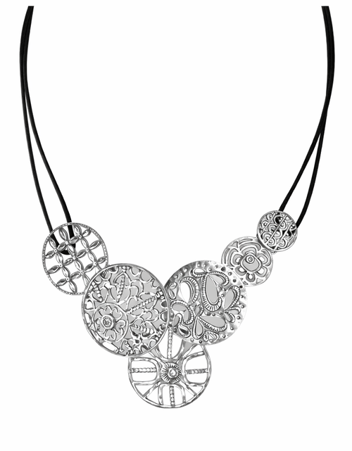 Load image into Gallery viewer, Pre-Owned Silpada's "Filigree Art" Necklace - Retired Design
