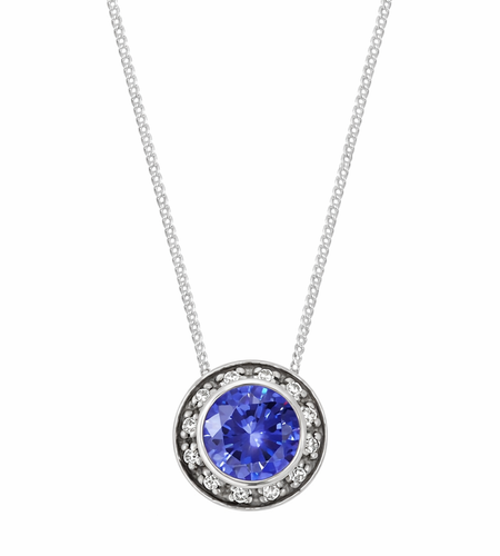 Pre-Owned Silpada's "Alluring Azure" Necklace - Retired Design