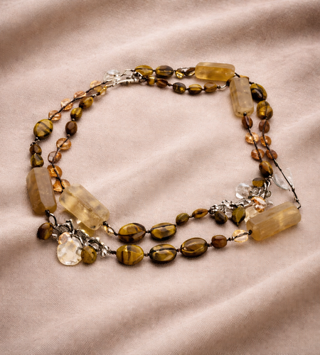 Pre-Owned Silpada Multi-Material Silpada 35" Necklace - Retired Design