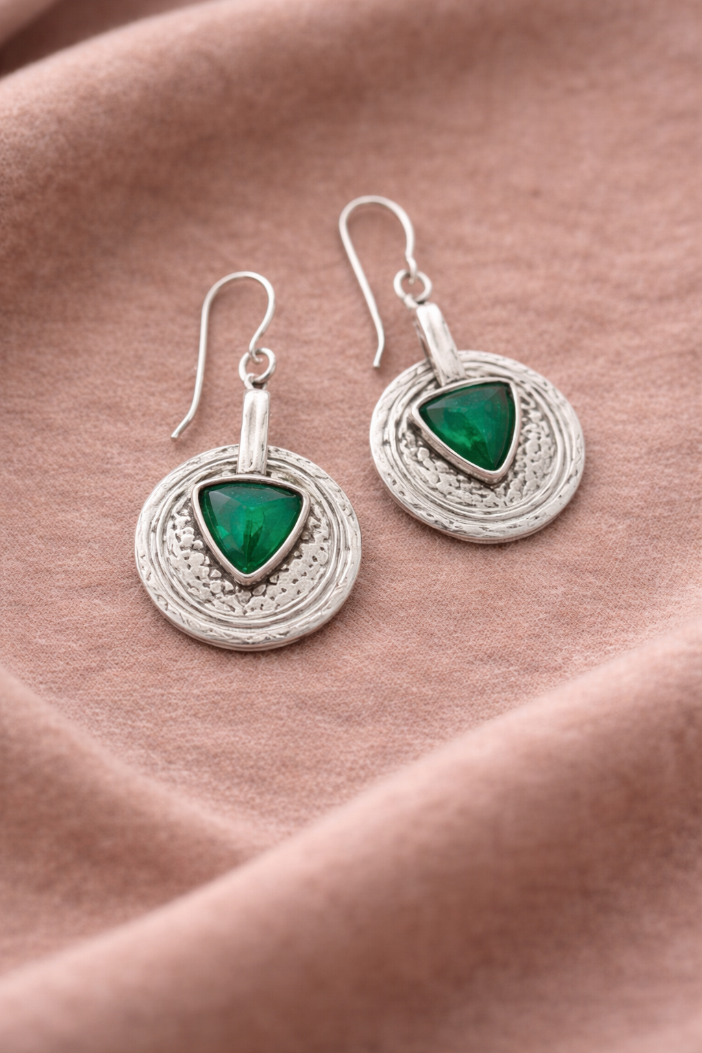 Pre-Owned Silpada EMERALD ISLE Earrings