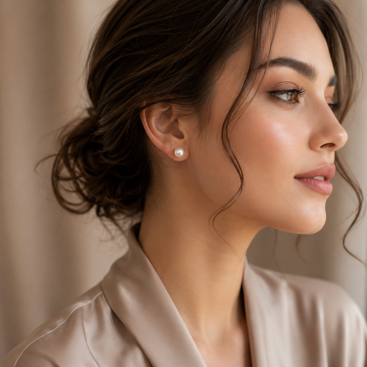 Akoya Pearl Stud Earrings in 14K White Gold | Classic Fine Jewelry