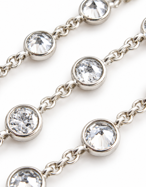 Load image into Gallery viewer, Pre-Owned Silpada's "Raindrop" CZ Sterling Silver Necklace - Retired Design
