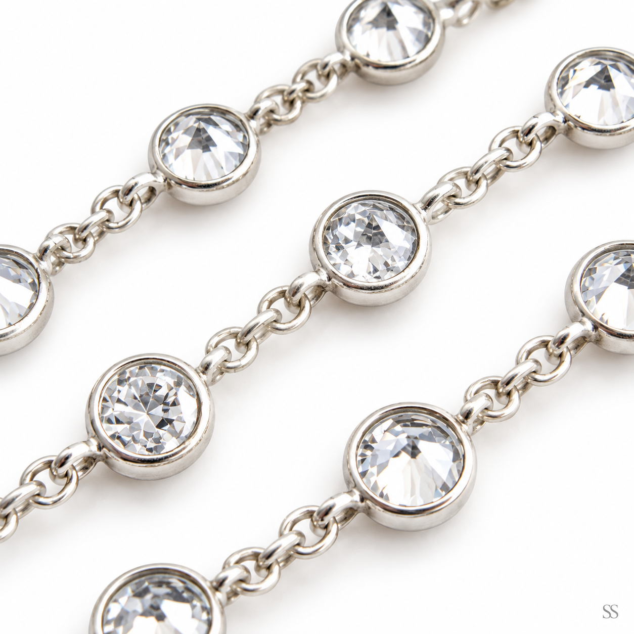 Pre-Owned Silpada's "Raindrop" CZ Sterling Silver Necklace - Retired Design