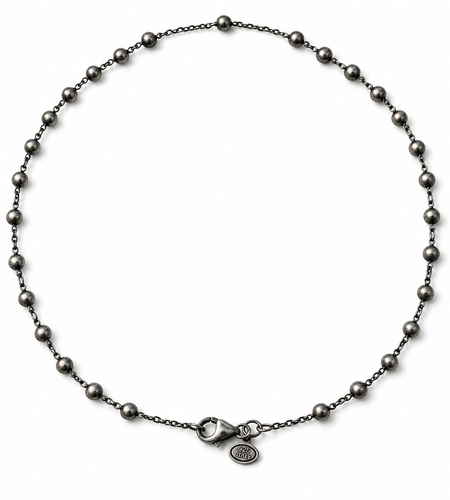 Pre-Owned Silpada Sterling Silver Bead Necklace - Retired Design