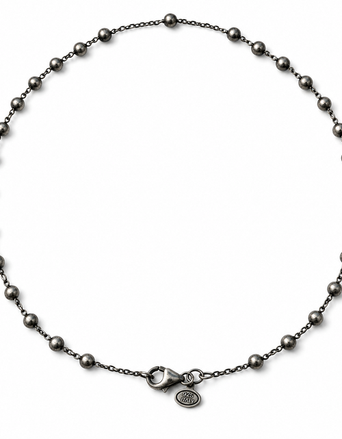 Load image into Gallery viewer, Pre-Owned Silpada Sterling Silver Bead Necklace - Retired Design
