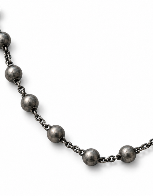 Load image into Gallery viewer, Pre-Owned Silpada Sterling Silver Bead Necklace - Retired Design
