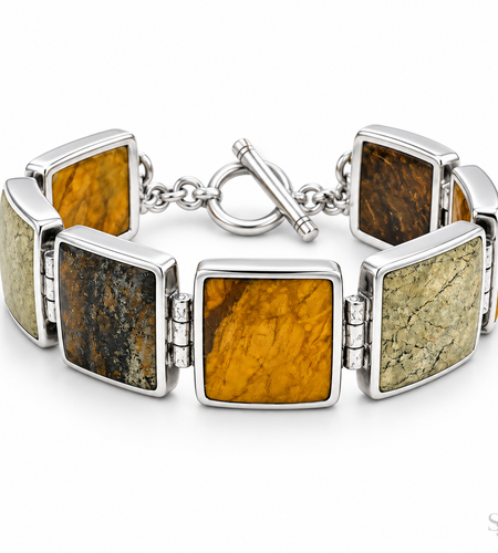 Pre-Owned Silpada Brown Tone Bracelet - Retired Design