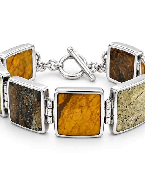 Load image into Gallery viewer, Pre-Owned Silpada Brown Tone Bracelet - Retired Design
