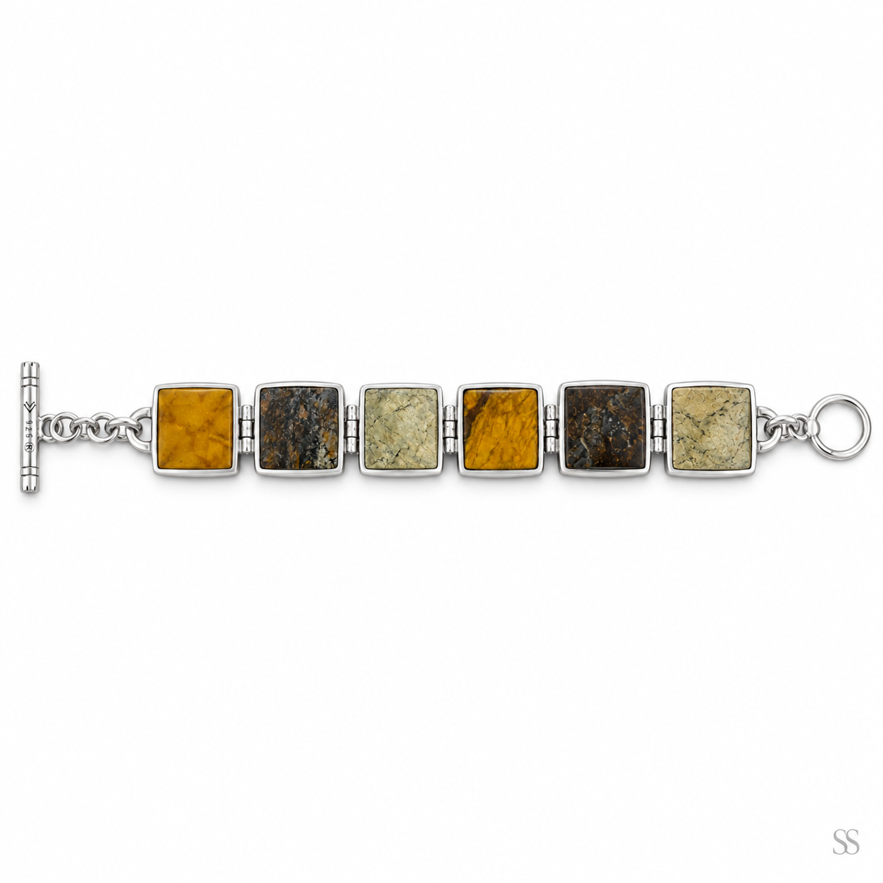 Pre-Owned Silpada Brown Tone Bracelet - Retired Design
