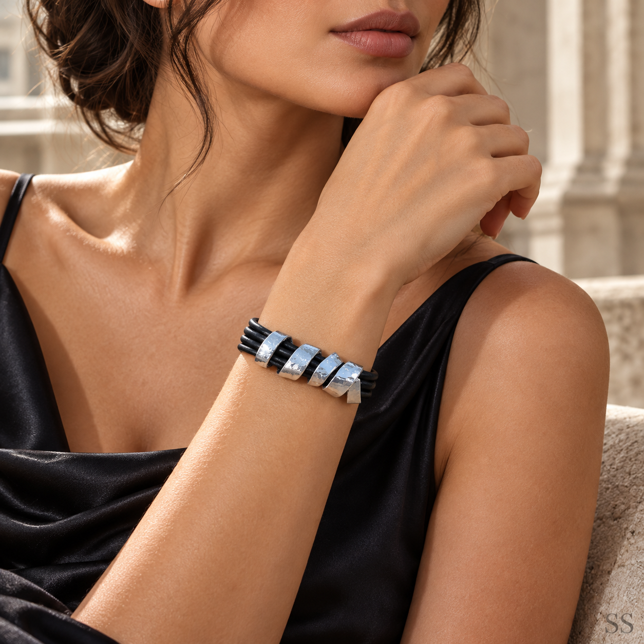 Pre-Owned Silpada City Slicker Bracelet - Retired Design