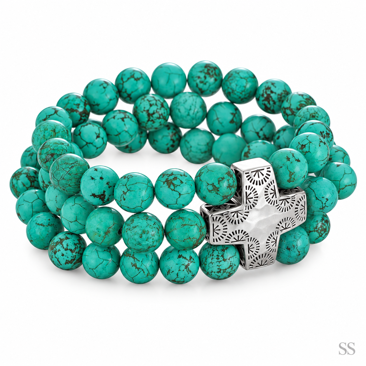 Pre-Owned Silpada DEVOTION Stretch Bracelet - Retired Design