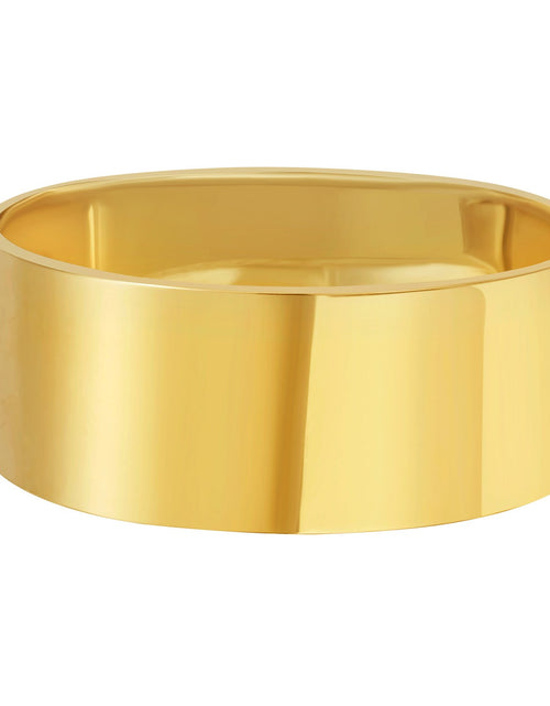 Load image into Gallery viewer, 14K Yellow Gold Wide Statement Bracelet – 29.3g, 24.6mm
