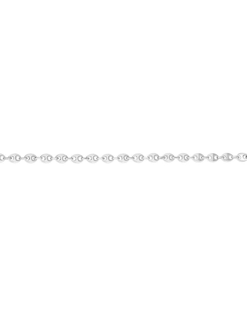 Load image into Gallery viewer, Sterling Silver Puffed Mariner Bracelet
