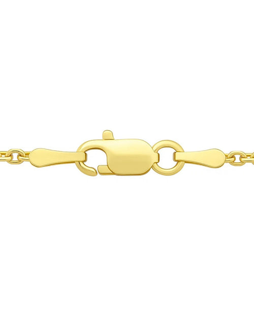 Load image into Gallery viewer, 14K Tri-Color Gold Interlocking Circles Necklace 18 Inch
