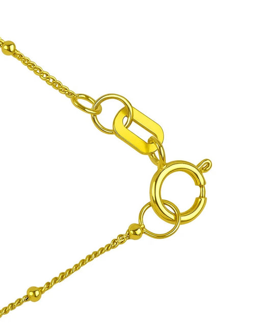 Load image into Gallery viewer, 14K Yellow Gold Malachite Inlay Circle Necklace – Adjustable 16 to 18 Inch
