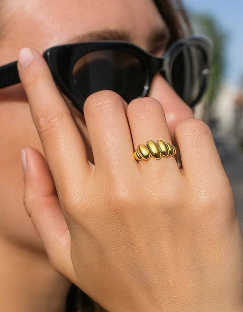Load image into Gallery viewer, 10K Yellow Gold San Marco Dome Ring
