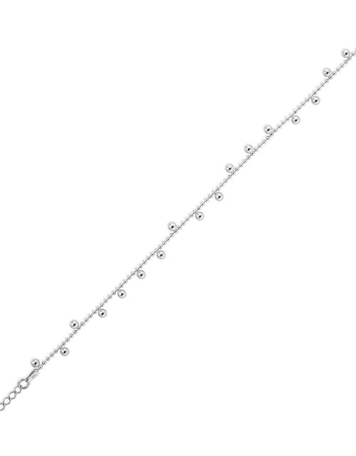 Load image into Gallery viewer, Sterling Silver Drop Bead Bracelet
