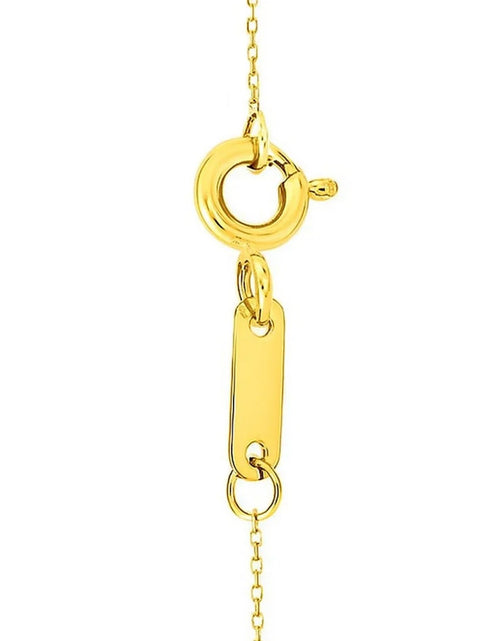 Load image into Gallery viewer, 14K Yellow Gold Interlocking Double Circle Necklace
