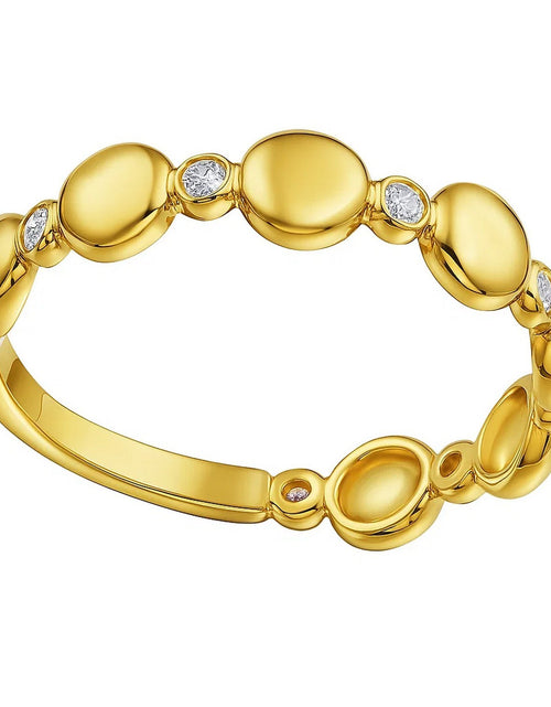 Load image into Gallery viewer, 14K Yellow Gold Textured Rope Ring (4.00 mm)
