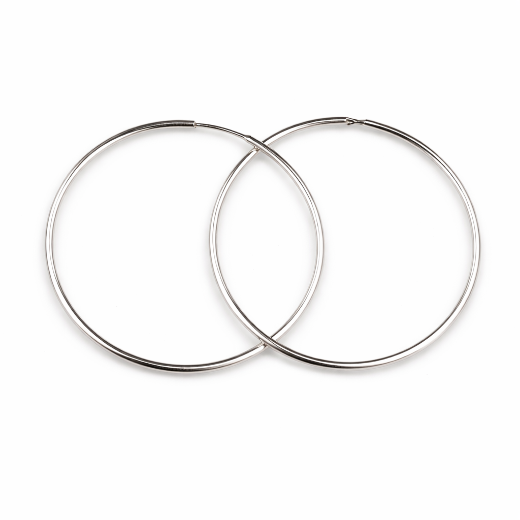 Pre-Owned Silpada Sterling Silver Hoop Earrings