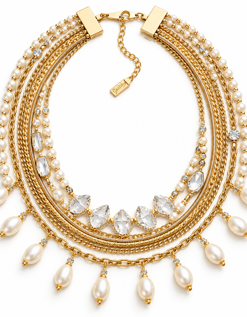Load image into Gallery viewer, Pre-Owned Silpada's K&amp;R Collection Practical Pearls Convertible Multi-Strand Necklace - Retired Design
