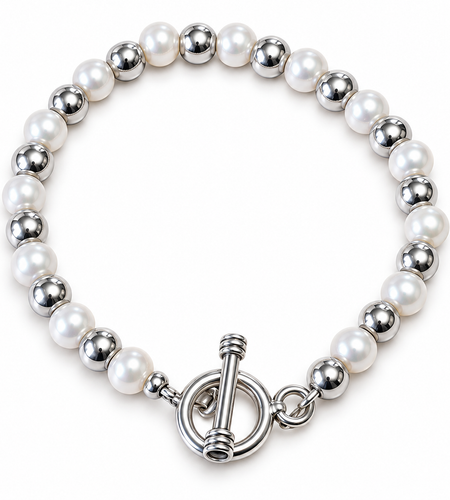 Pre-Owned Silpada Freshwater Pearl Bracelet - Retired Design