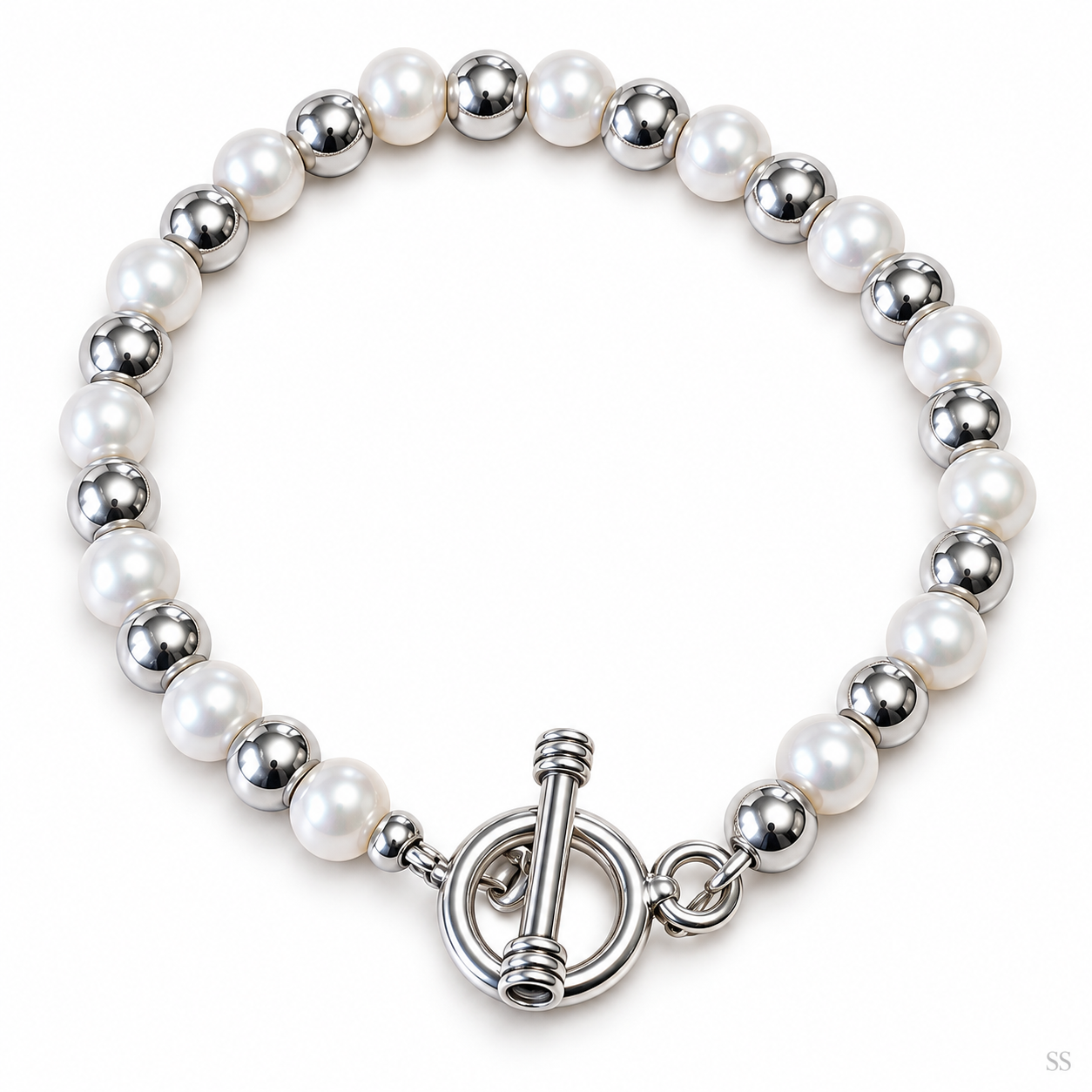 Pre-Owned Silpada Freshwater Pearl Bracelet - Retired Design