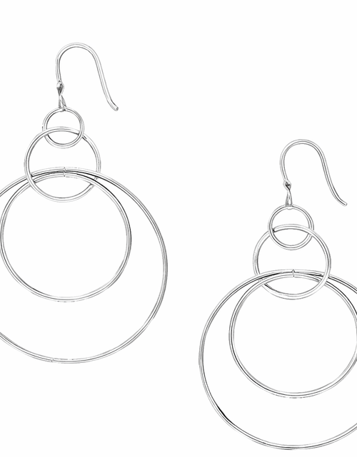 Load image into Gallery viewer, Pre-Owned Silpada SPACE OUT CIRCLES Earrings
