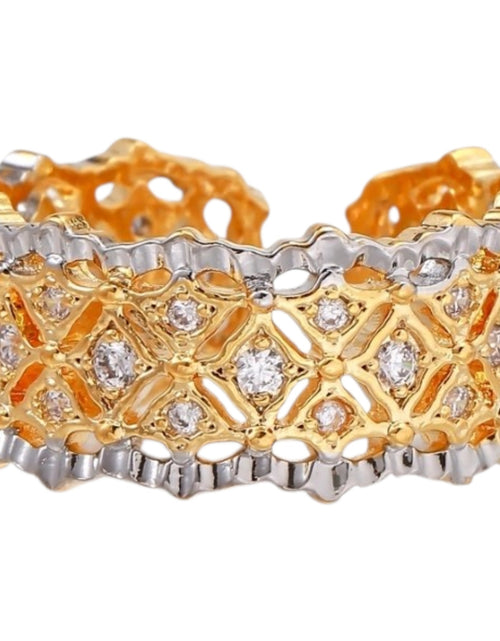 Load image into Gallery viewer, Simply Savvy Lattice Luxe Ring
