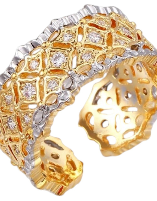 Load image into Gallery viewer, Simply Savvy Lattice Luxe Ring
