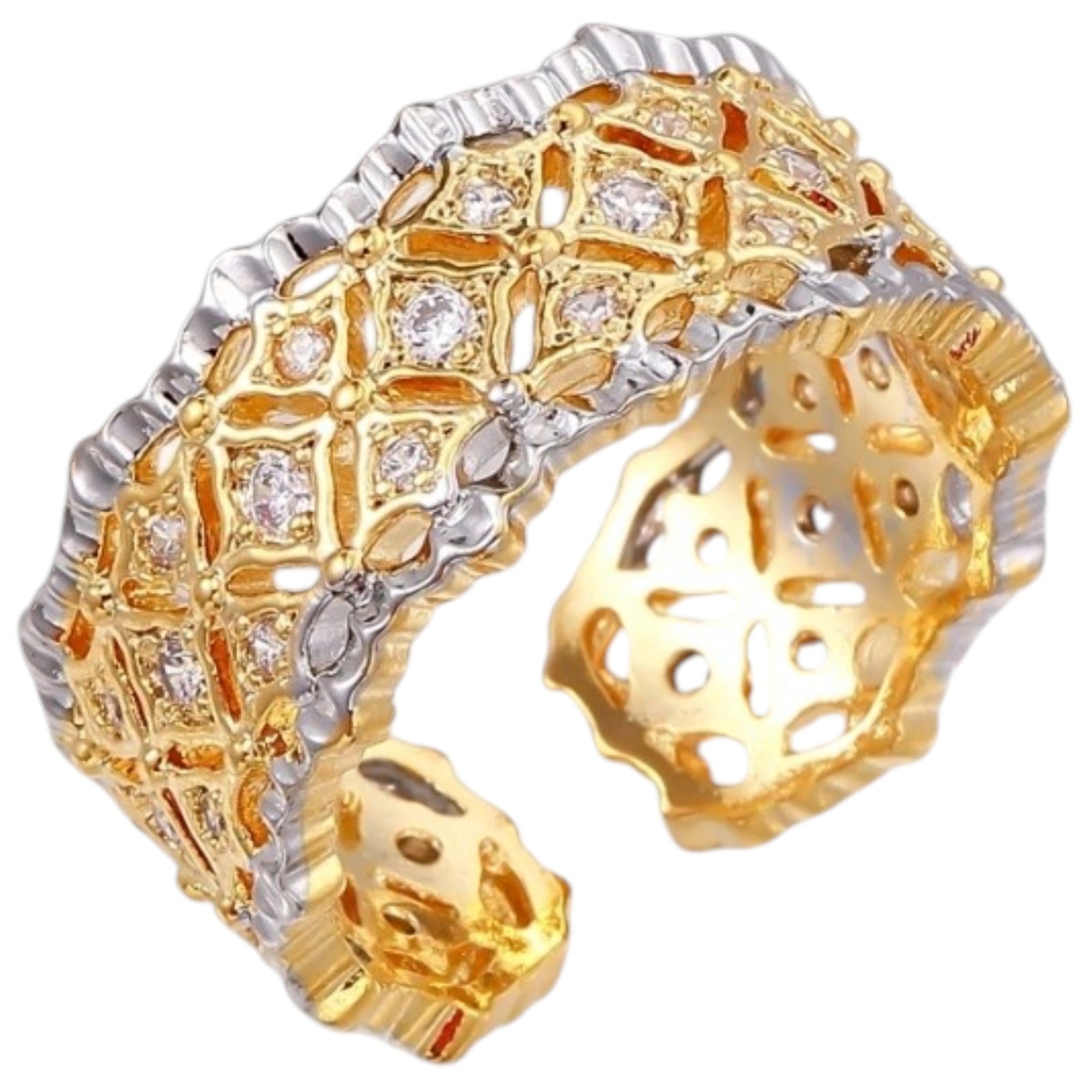 Simply Savvy Lattice Luxe Ring