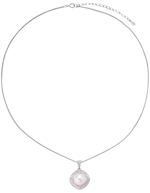 Load image into Gallery viewer, Simply Savvy Halo Pearl Statement Necklace
