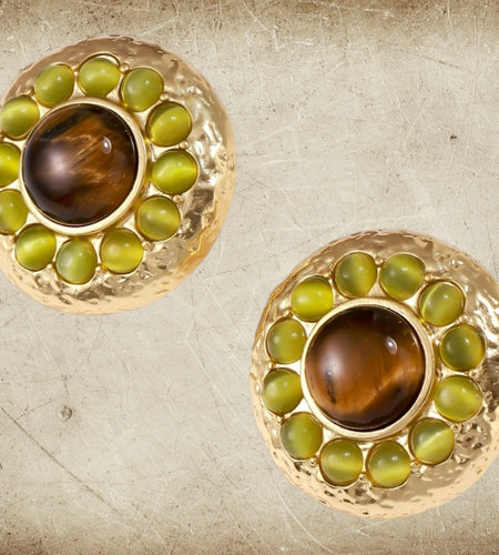 Simply Savvy Golden Hour Halo Studs