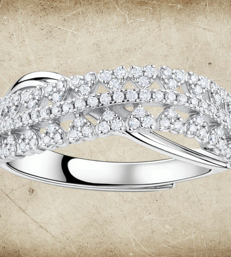Simply Savvy Infinity Crossover Ring