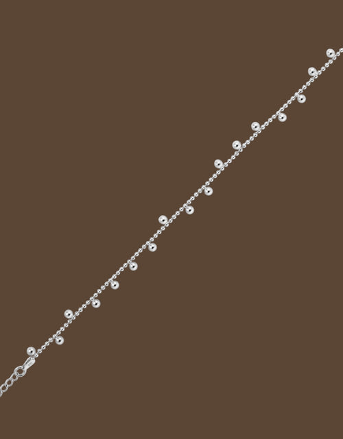 Load image into Gallery viewer, Sterling Silver Drop Bead Bracelet
