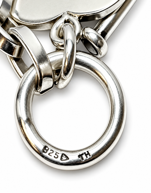 Load image into Gallery viewer, Pre-Owned Silpada Sterling Silver Link/Heart Charm - Retired Design
