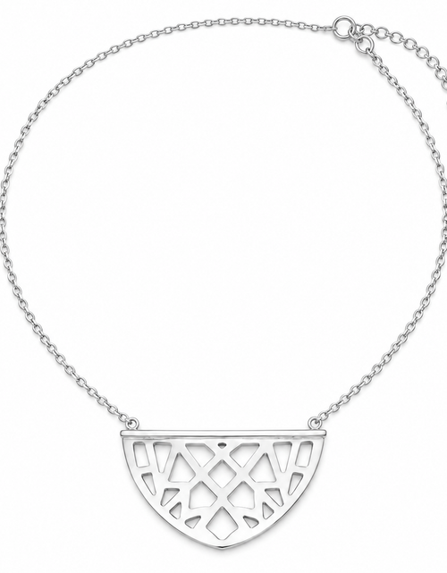 Load image into Gallery viewer, Pre-Owned Silpada's Sterling Silver "Gleamcatcher" Necklace - Retired Design

