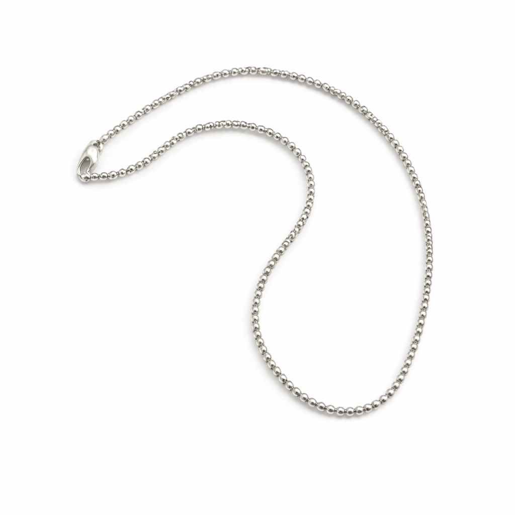 Pre-Owned Silpada Sterling Silver Popcorn Necklace - Retired Design