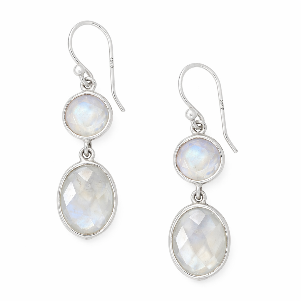 Pre-Owned Silpada OVER THE MOON Earrings