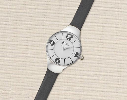Pre-Owned Silpada Leather Time Piece - Retired Design