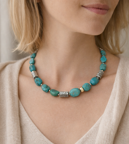 Pre-Owned Silpada Retired Turquoise Necklace - Retired Design