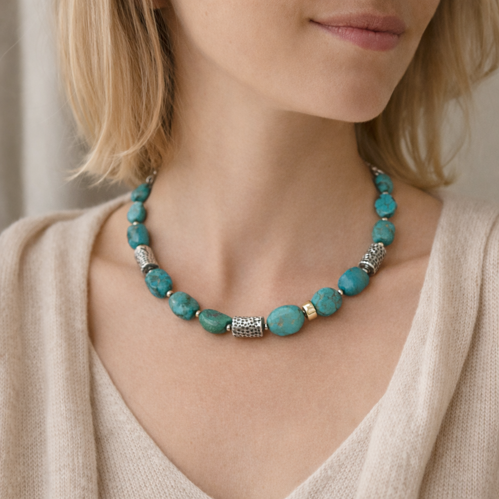 Pre-Owned Silpada Retired Turquoise Necklace - Retired Design