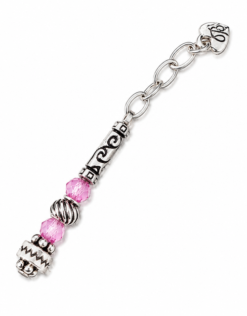 Load image into Gallery viewer, Brighton Rainbow Crystal Silver Tone Bracelet Adjustable 7-8"
