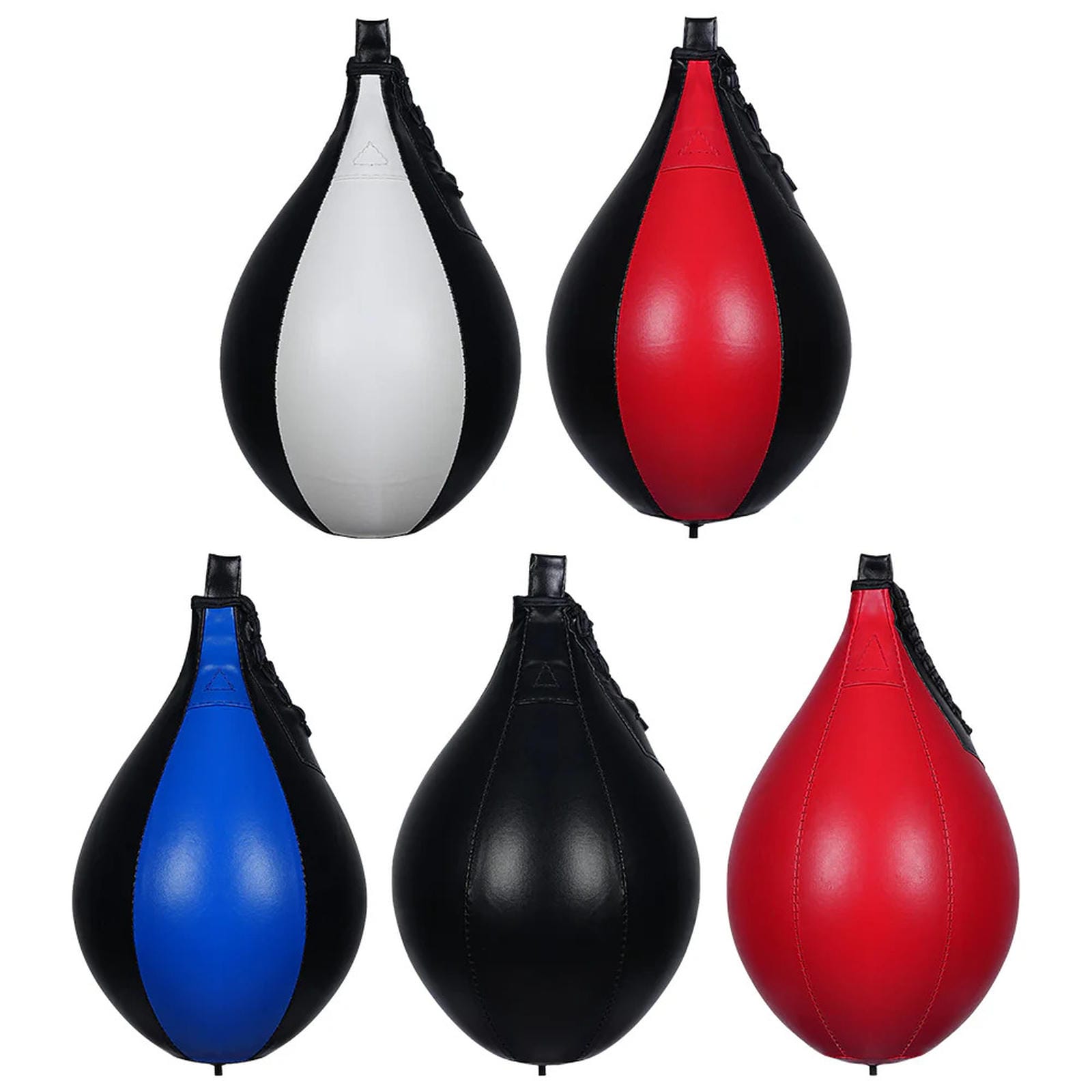 Boxing Speed Ball Hanging Punching Bag PU Leather Boxing Reflex Ball Stress Relief Boxing Striking Bag Boxing Equipment