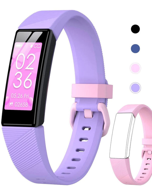 Load image into Gallery viewer, Kids Watch Fitness Tracker, Fitness Watches for Kids, Activity Tracker with Pedometers, Stopwatch, IP68 Waterproof, 11 Sport Modes Smart Watch for Kids Age 6-16 Years Old
