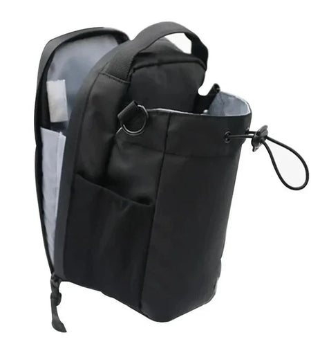 Magnetic Water Bottle Holder Gym Water Bottle Carrier Bag W/ Phone Pocket Handle Shoulder Strap 6 Built-In Magnets Water Bottle