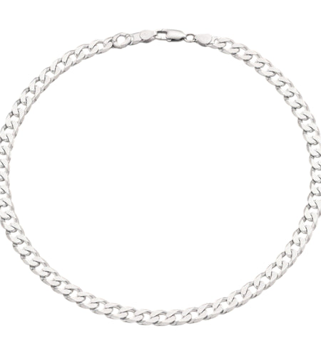 925 Sterling Silver Milano Curb Chain Necklace