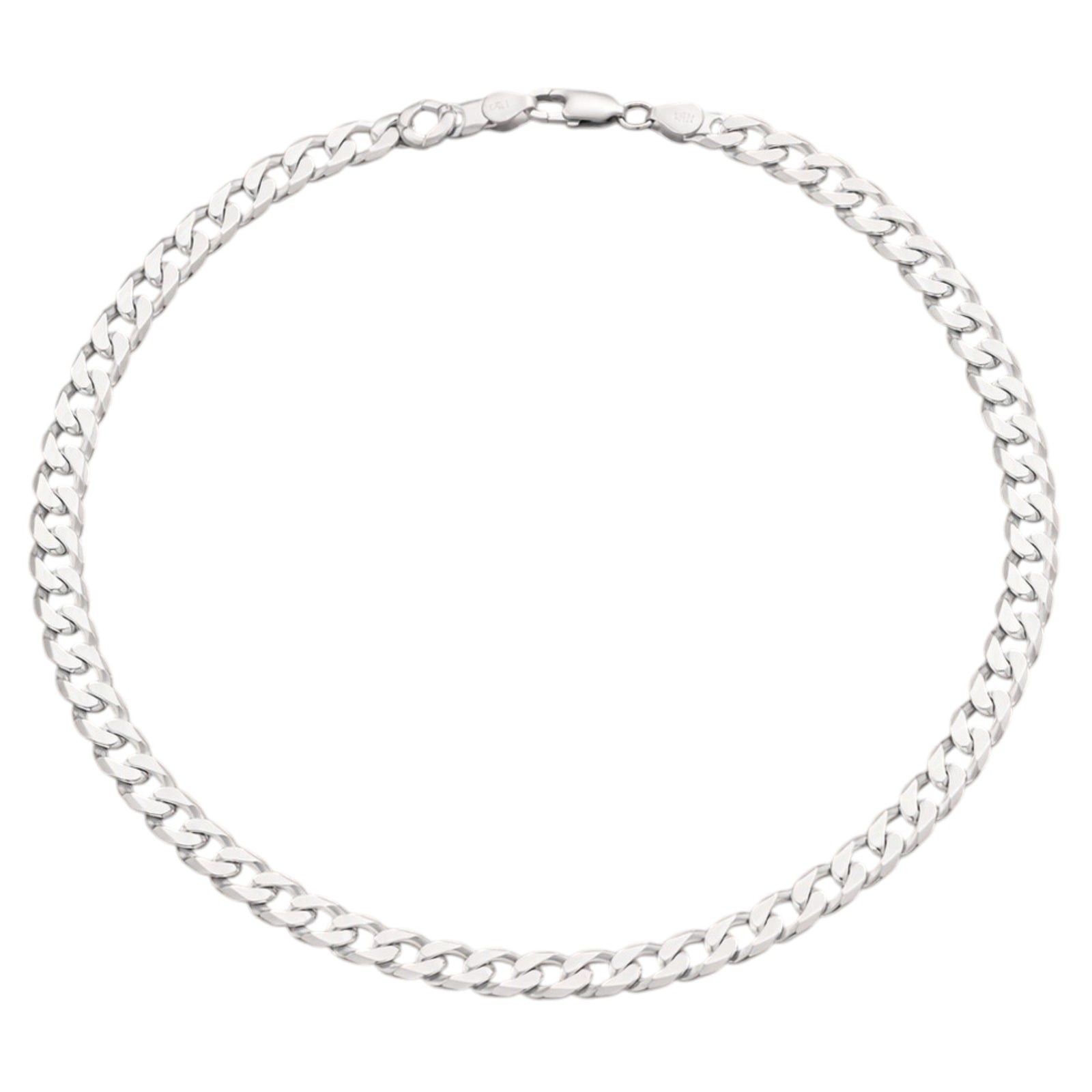 925 Sterling Silver Milano Curb Chain Necklace