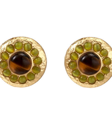 Simply Savvy Golden Hour Halo Studs
