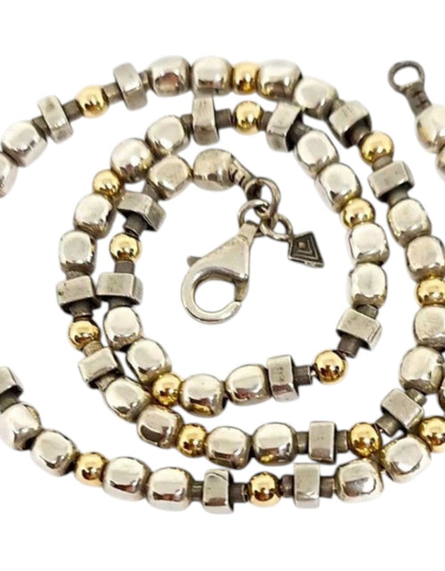 Load image into Gallery viewer, Pre-Owned Silpada Sterling Silver / Gold Filled Bead Necklace - Retired Design
